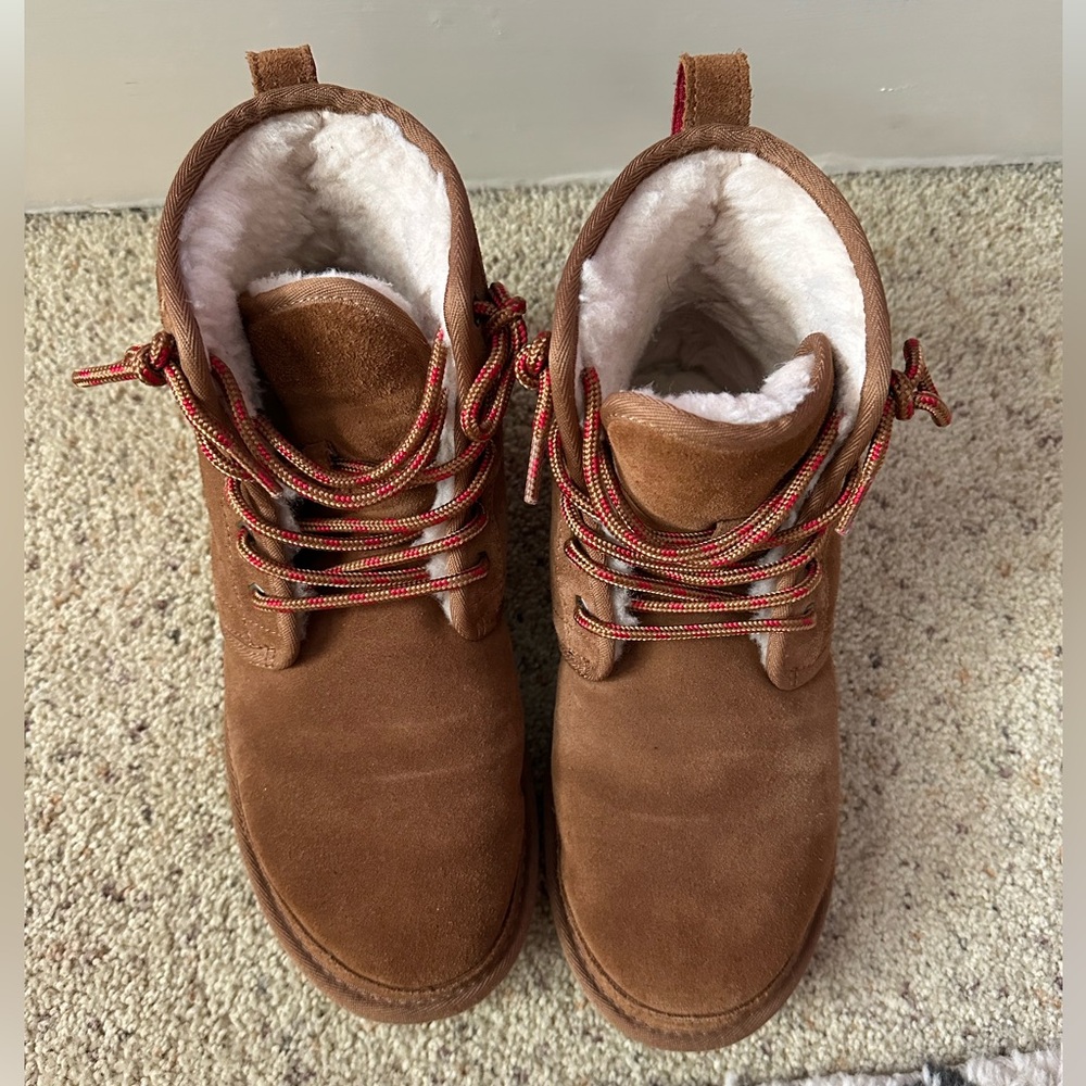 UGG Boots with Red Laces